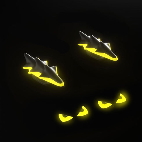 Nageoires et Yeux de Dragon de Foudre Féroce pour Sharkicks Pro